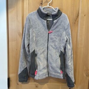 Champion Fleece Jacket. Size: L (10-12)